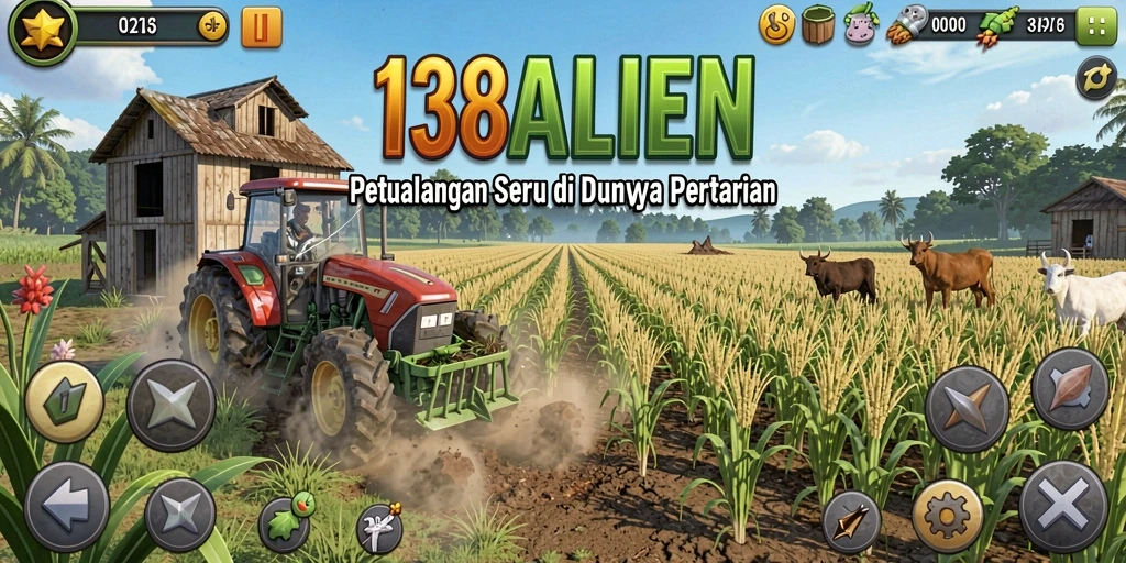 Tampilan menarik dari gameplay 138ALIEN yang penuh warna.
