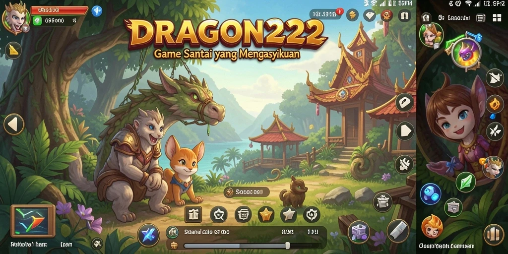 Screenshot gameplay DRAGON222 menunjukkan aksi seru dalam permainan Casual.