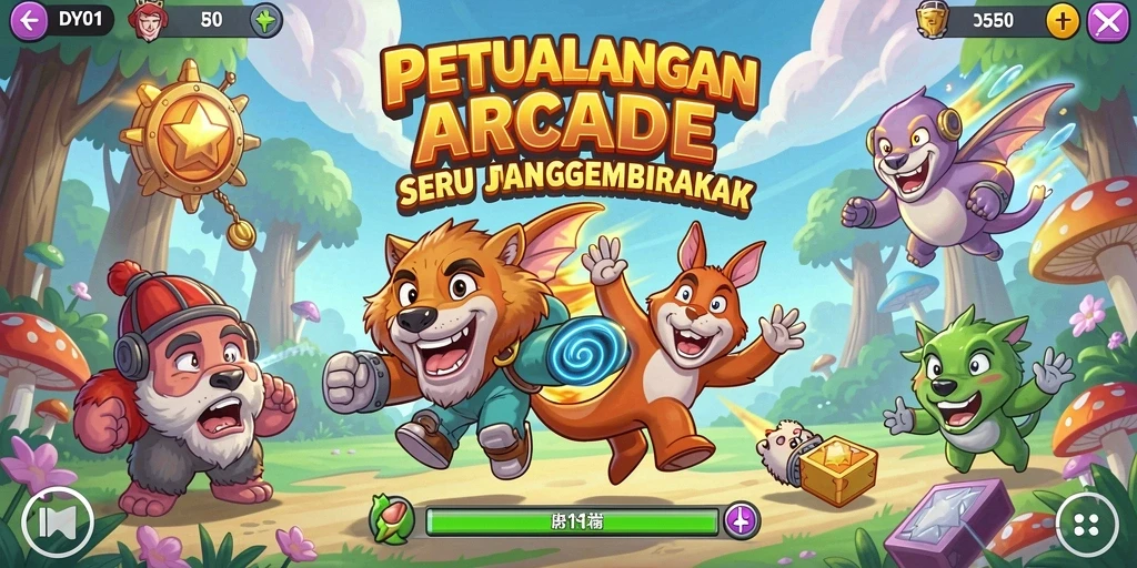 Tampilan menarik dari gameplay DY01 yang penuh tantangan.