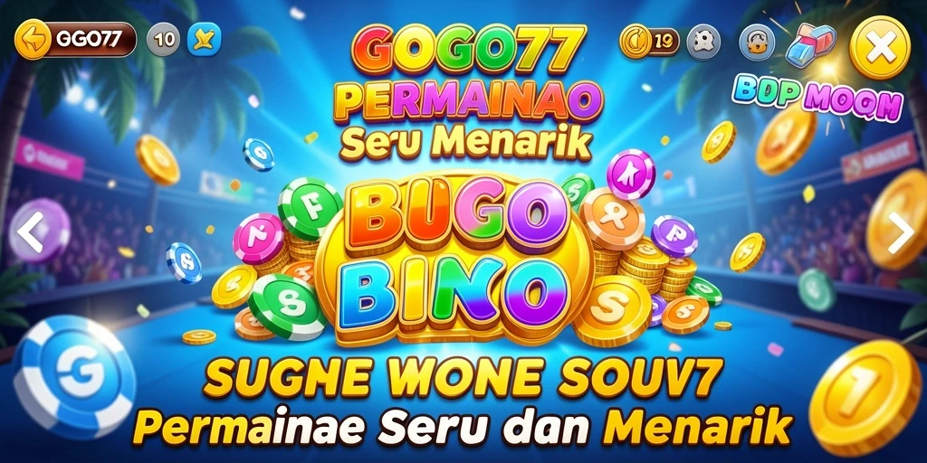 Screenshot utama GOGO77 menampilkan suasana permainan Bingo yang seru.
