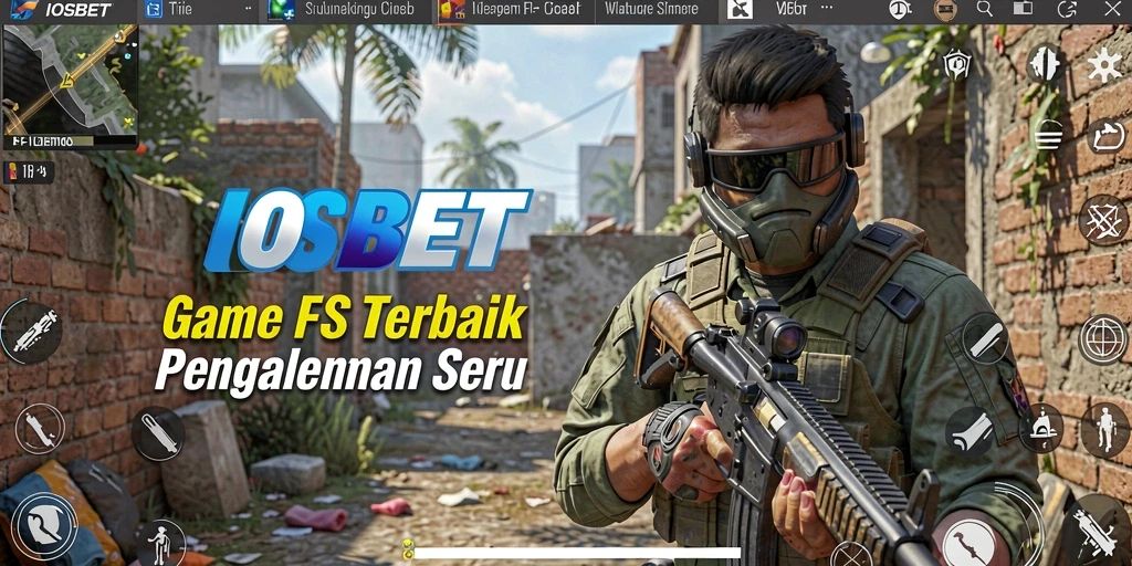 Screenshot gameplay menarik dari IOSBET menampilkan aksi seru FPS.