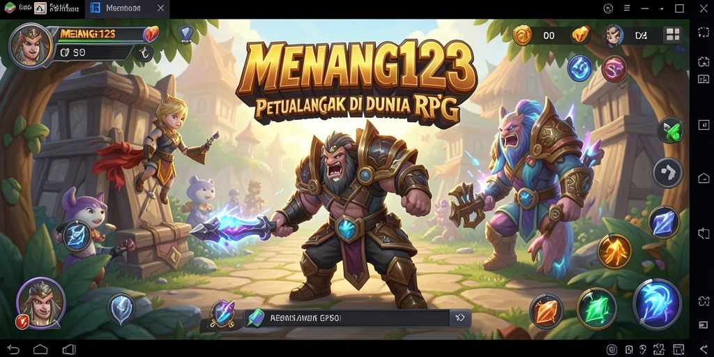 Tampak seru dengan aksi pertarungan di dunia RPG.